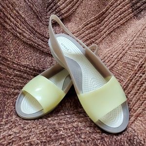 Crocs sandals multi color